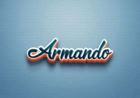 Cursive Name DP: Armando