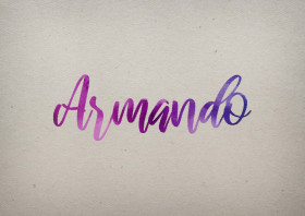 Armando Watercolor Name DP