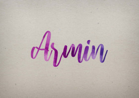 Armin Watercolor Name DP