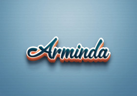 Cursive Name DP: Arminda