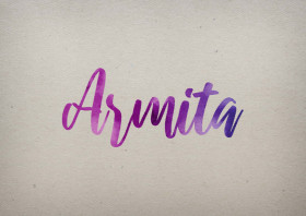 Armita Watercolor Name DP