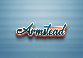 Cursive Name DP: Armstead
