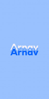Name DP: Arnav