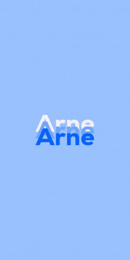 Name DP: Arne