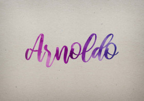 Arnoldo Watercolor Name DP