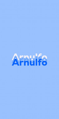 Name DP: Arnulfo