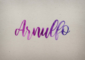 Arnulfo Watercolor Name DP