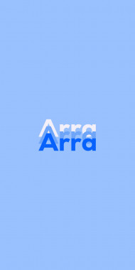 Name DP: Arra