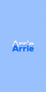 Name DP: Arrie