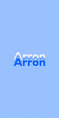 Name DP: Arron