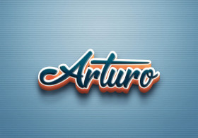 Cursive Name DP: Arturo