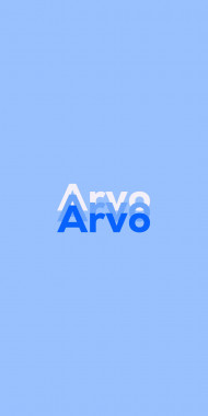 Name DP: Arvo