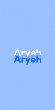 Name DP: Aryeh