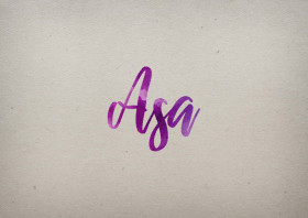 Asa Watercolor Name DP