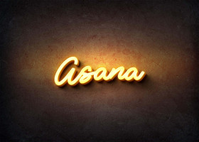 Glow Name Profile Picture for Asana