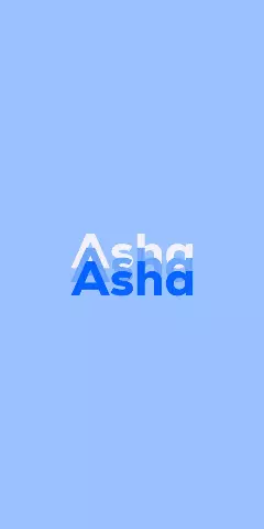 Name DP: Asha