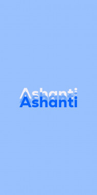 Name DP: Ashanti