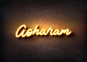 Glow Name Profile Picture for Asharam