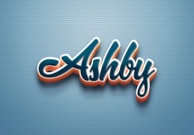 Cursive Name DP: Ashby