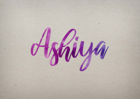Ashiya Watercolor Name DP
