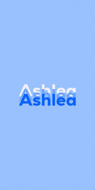 Name DP: Ashlea
