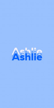Name DP: Ashlie