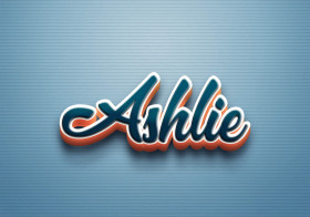 Cursive Name DP: Ashlie