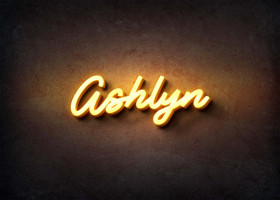 Glow Name Profile Picture for Ashlyn