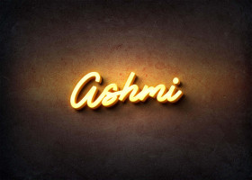 Glow Name Profile Picture for Ashmi