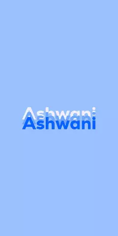 Name DP: Ashwani