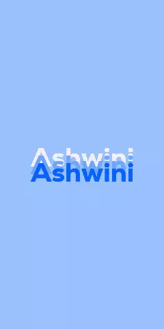 Name DP: Ashwini