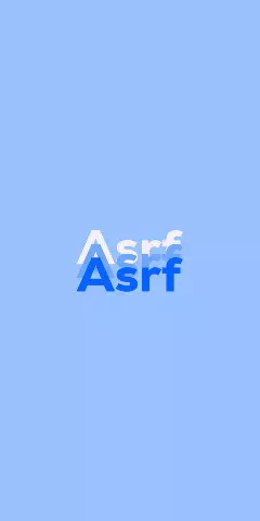 Name DP: Asrf