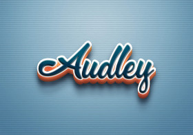 Cursive Name DP: Audley