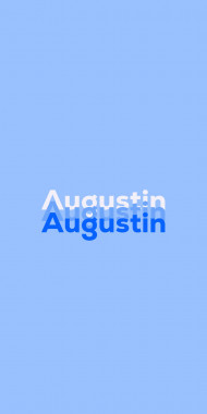 Name DP: Augustin