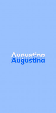 Name DP: Augustina
