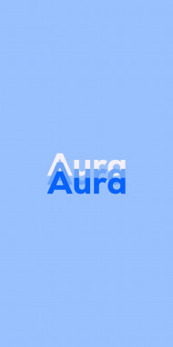 Name DP: Aura