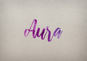 Aura Watercolor Name DP