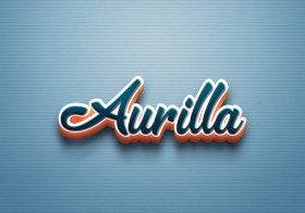 Cursive Name DP: Aurilla