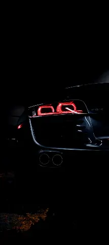 Automobile Amoled Wallpaper with Automotive tail & brake light, Grille & Tire