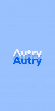 Name DP: Autry
