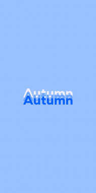 Name DP: Autumn