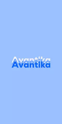 Name DP: Avantika