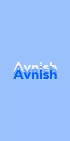 Name DP: Avnish