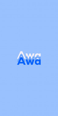 Name DP: Awa