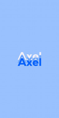 Name DP: Axel