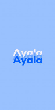 Name DP: Ayala