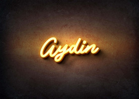 Glow Name Profile Picture for Aydin