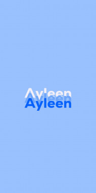 Name DP: Ayleen