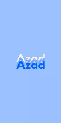 Name DP: Azad