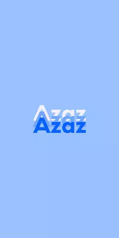 Azaz Name Wallpaper